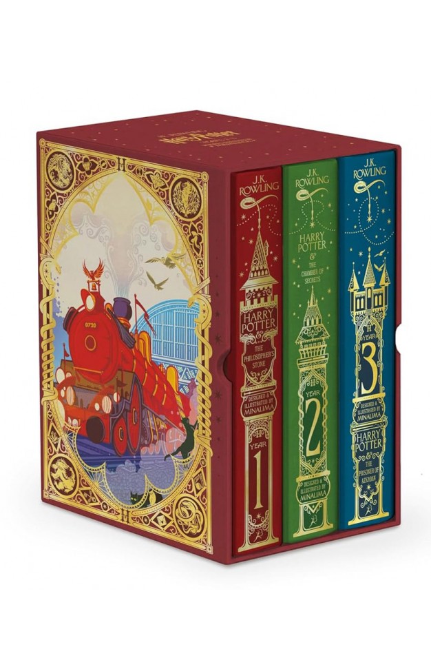 Harry Potter 1-3 Box Set: MinaLima Edition